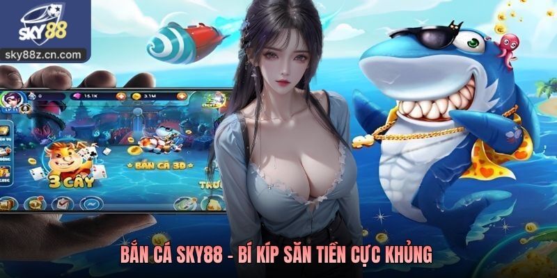 Bắn cá Sky88 - Bí kíp săn tiền cực khủng 