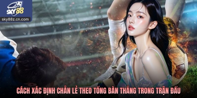 Cách xác định chẵn lẻ theo tổng bàn thắng trong trận đấu