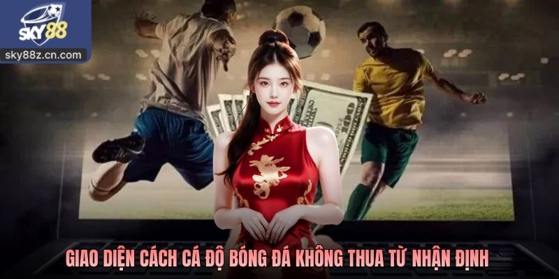 Giao diện cách cá độ bóng đá không thua từ nhận định 